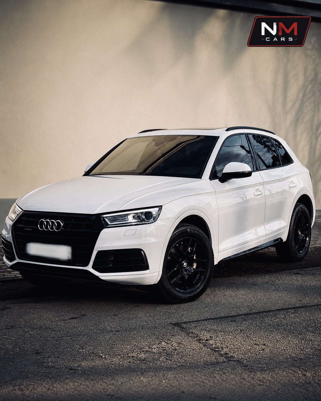 Купити Audi Q5 2.0 TFSI S-tronic білого кольору у Києві
