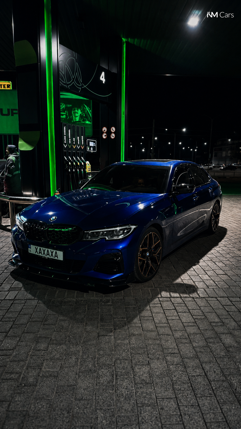 Купити BMW M340 3.0 бензин 2020 року синього кольору в Одесі